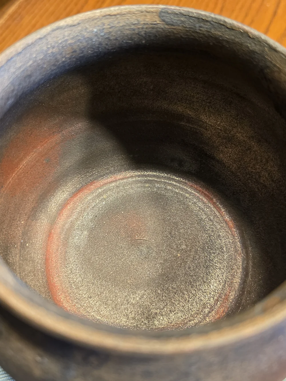 Raku Pottery Planter Pot Vase